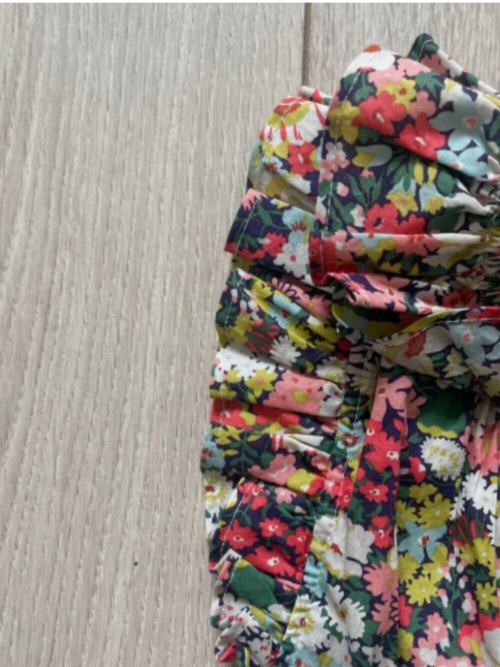 J. Crew Liberty of London Floral Ruffle Neck Blouse - Picture 7 of 7